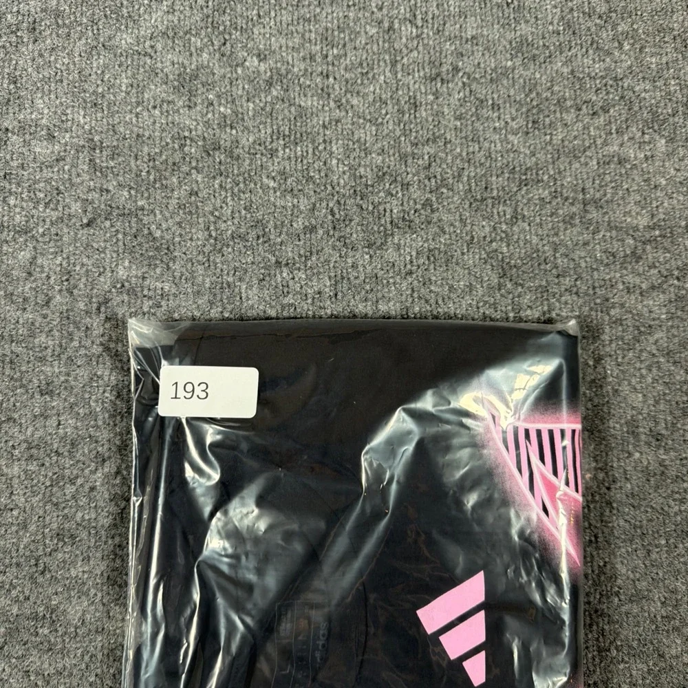 Adidas Messi Inter Miami T-Shirt Mens Large‎ Black Graphic Tee